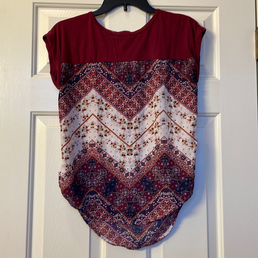 Rewind Maroon Top